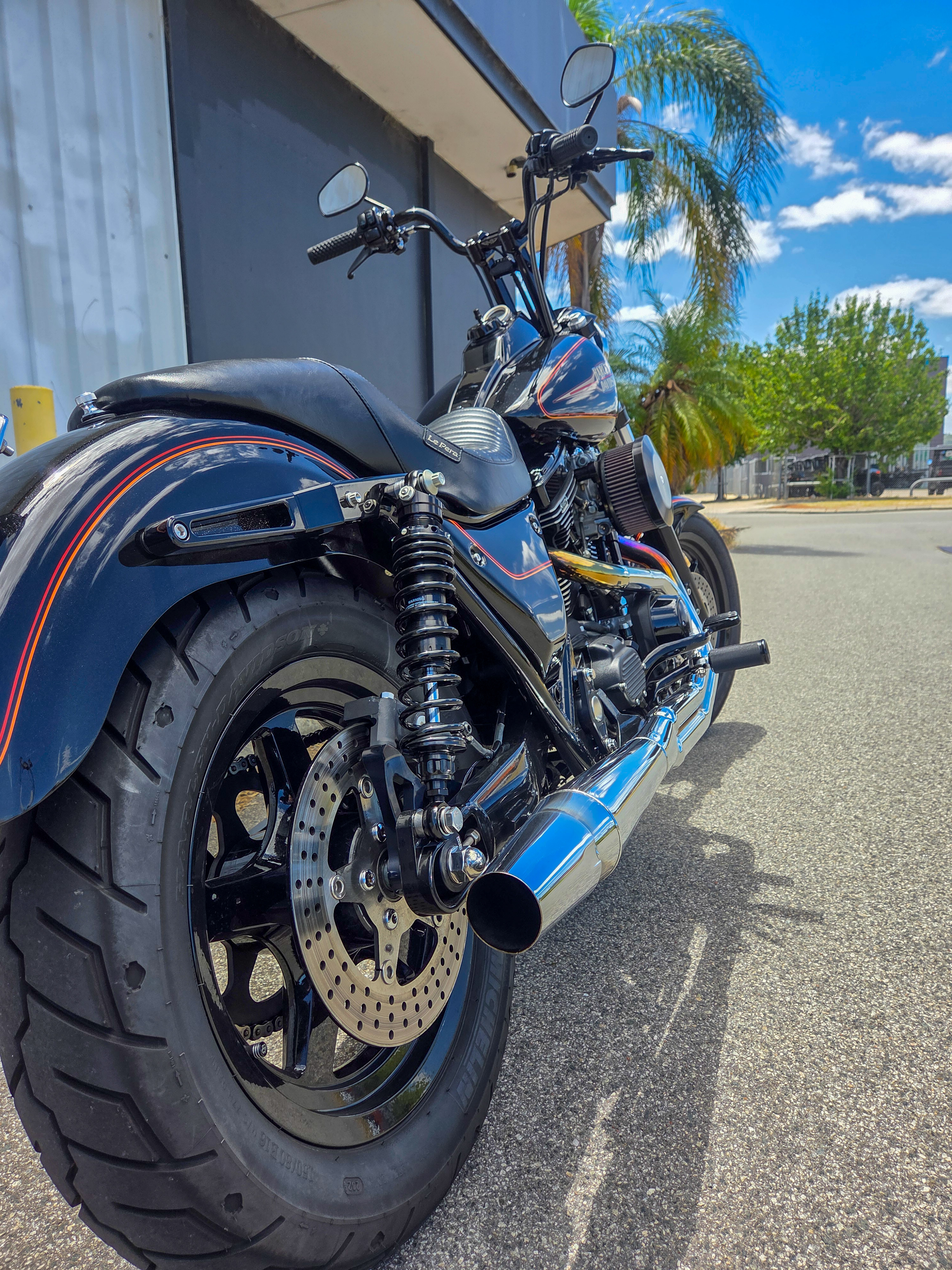 Sam's FXR 2.0 rear three-quarter