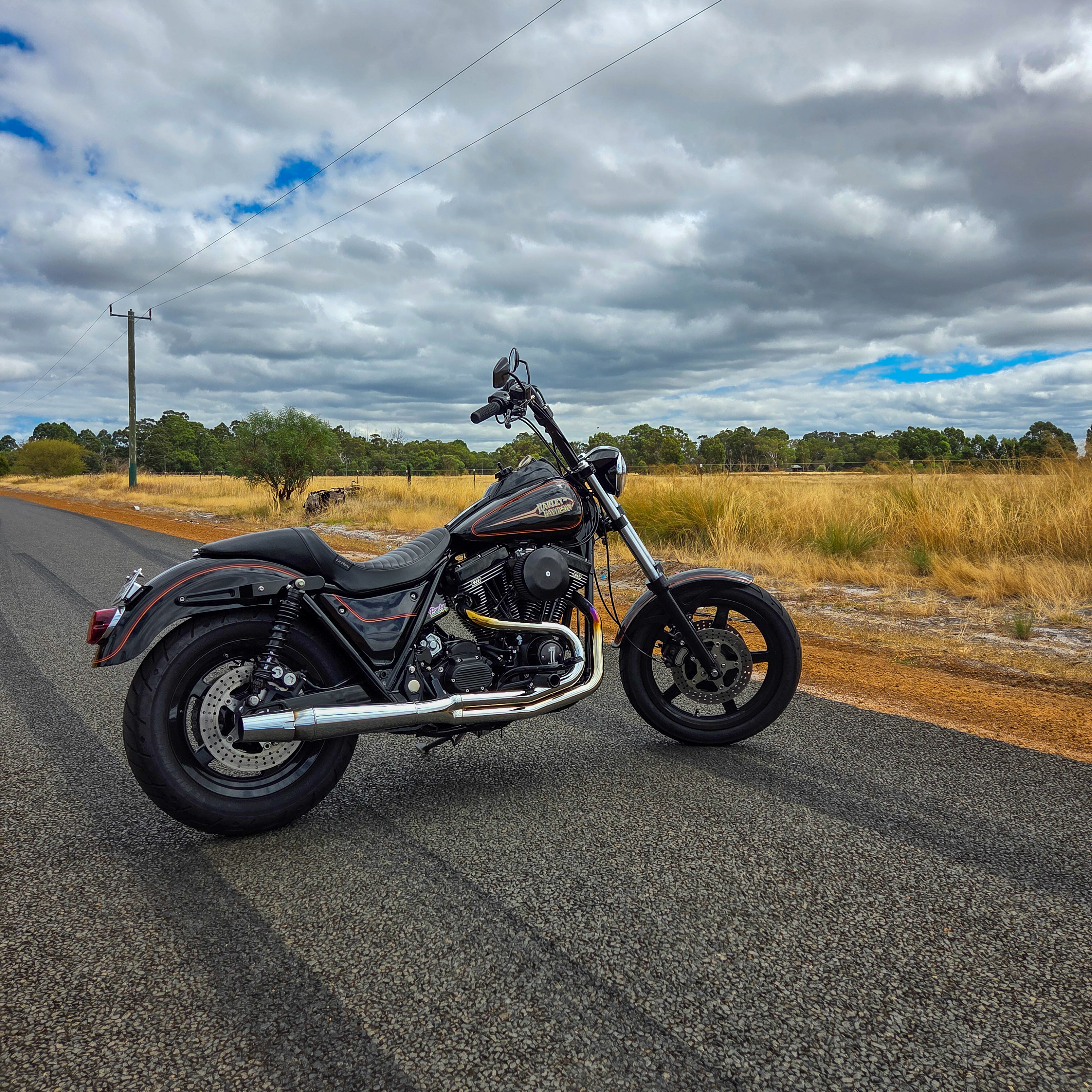 Sam's FXR build in progress on the lift
