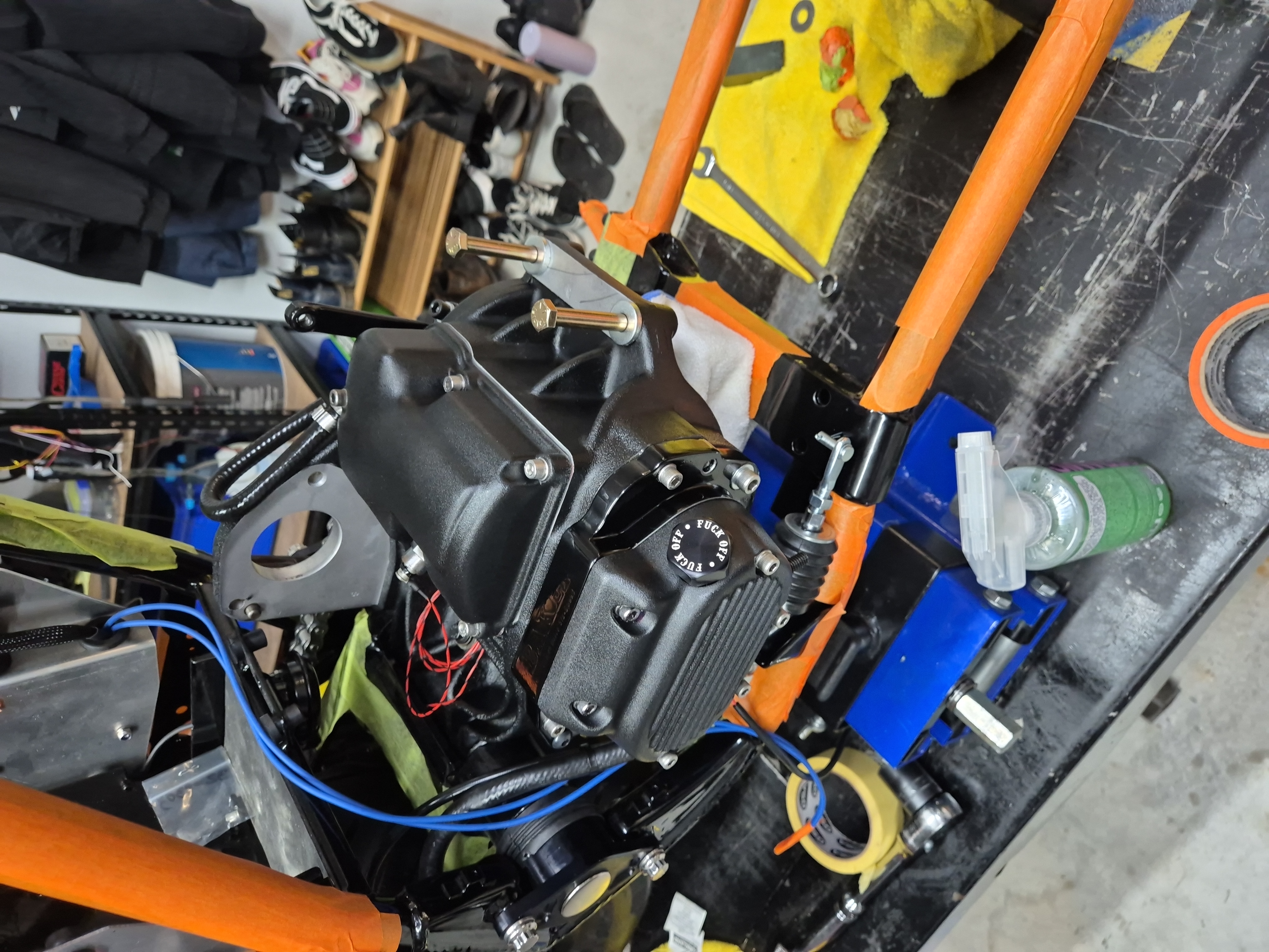 Baker DD6 transmission going in